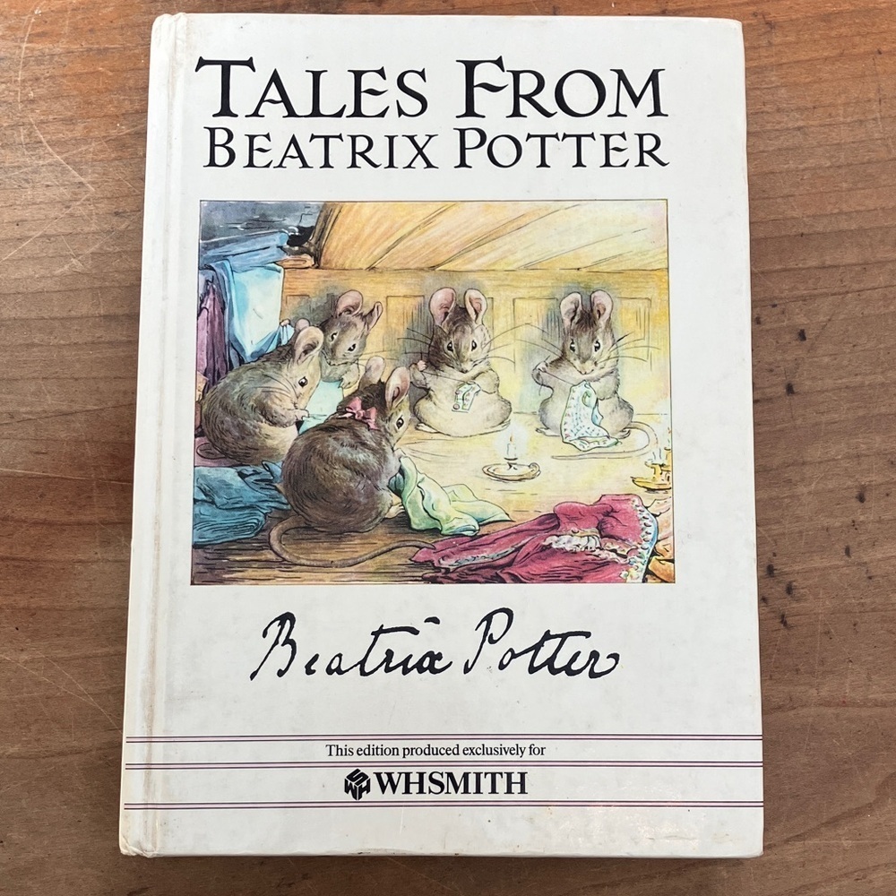 Beatrix Potter Tales Illustrated hardcover vintage 1984 Book
